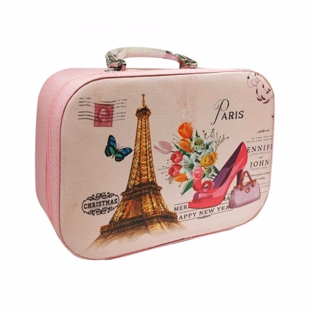 Maleta de Maquiagem Paris Classic Pequena A-3296 Aurvan