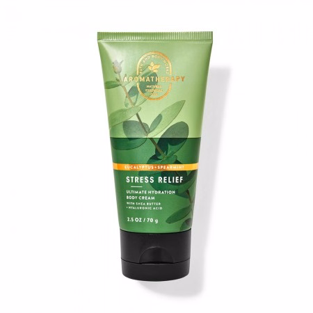 Creme Corporal Bath & Body Works Aromatherapy Eucalyptus Spearmint Stress Relief Unissex 70g