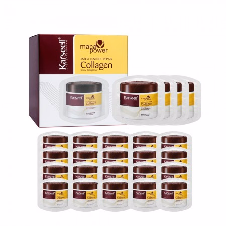 Máscara Capilar Karseell Maca Power Collagen Sachet 10ml 24pcs