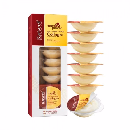 Máscara Capilar Karseell Maca Power Collagen Sachet 12ml 8pcs
