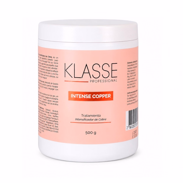 Máscara Capilar Klasse Intense Copper 500g