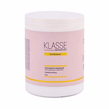 Máscara Capilar Klasse Nutrishine Tratamento Regenerador Anti-Frizz e Nutrição Profunda 500g
