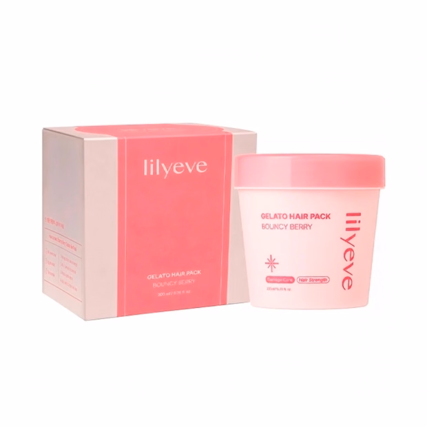 Máscara Capilar Lilyeve Gelato Hair Pack Bouncy Berry 200ml