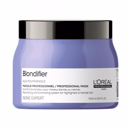 Máscara Capilar L'Oréal Professionnel Série Expert Blondifier Gloss 500ml