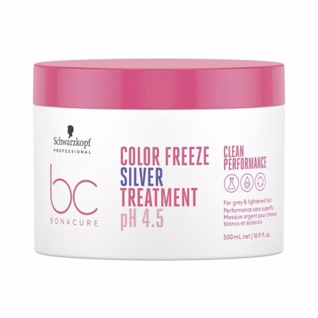 Tratamento Capilar Schwarzkopf BC Bonacure Color Freeze Silver 500ml