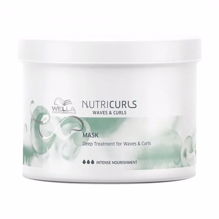 Máscara Capilar Wella Nutricurls Waves & Curls 500ml