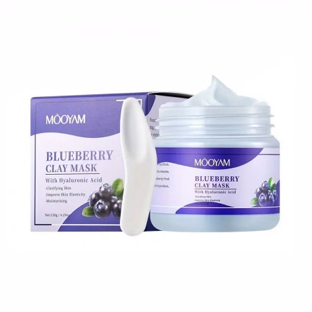 Máscara de Argila Móoyam Blueberry with Hyaluronic Acid 120g