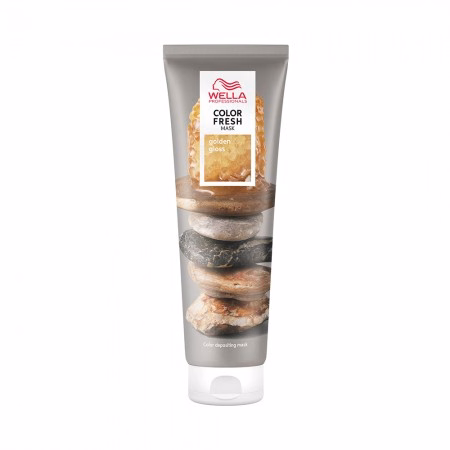 Máscara de Coloração Temporária Wella Professionals Color Fresh Mask Golden Gloss 150ml