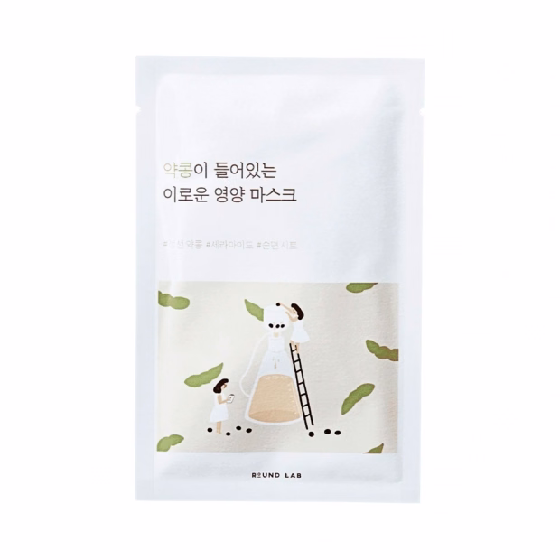 Máscara Facial Round Lab Soybean Nourishing Sheet Mask 27ml