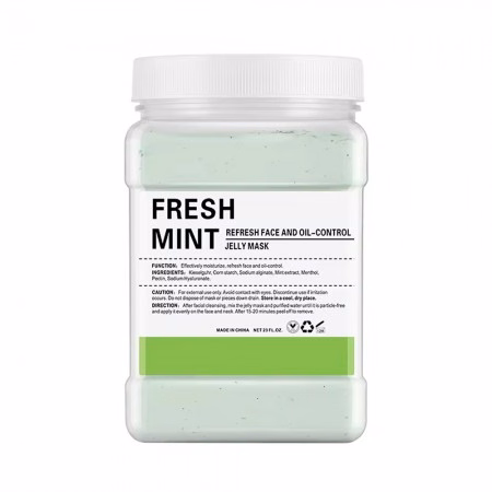 Máscara Facial de Hidrogelatina Móoyam Fresh Mint Unissex 680ml