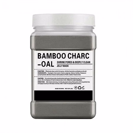 Máscara Facial de Hidrogelatina Móoyan Bamboo Charcoal 680g