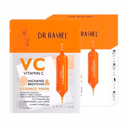 Máscara Facial Clareadora Dr. Rashel Vitamina C & Niacinamida 28g