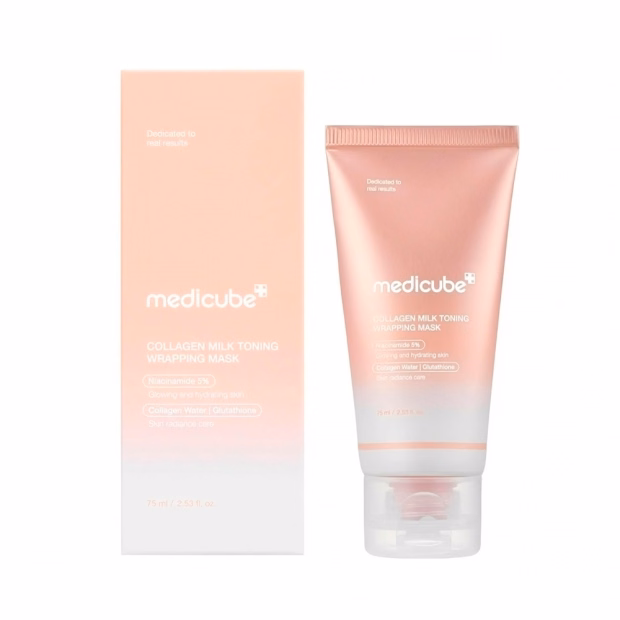 Máscara Facial Medicube Collagen Milk Toning Wrapping Mask 75ml