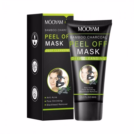 Máscara Facial Móoyam Bamboo Charcoal Peel Off 60g