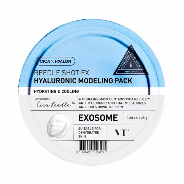 Máscara Facial VT Cosmetics Reedle Shot EX Hyaluronic Modeling Pack...
