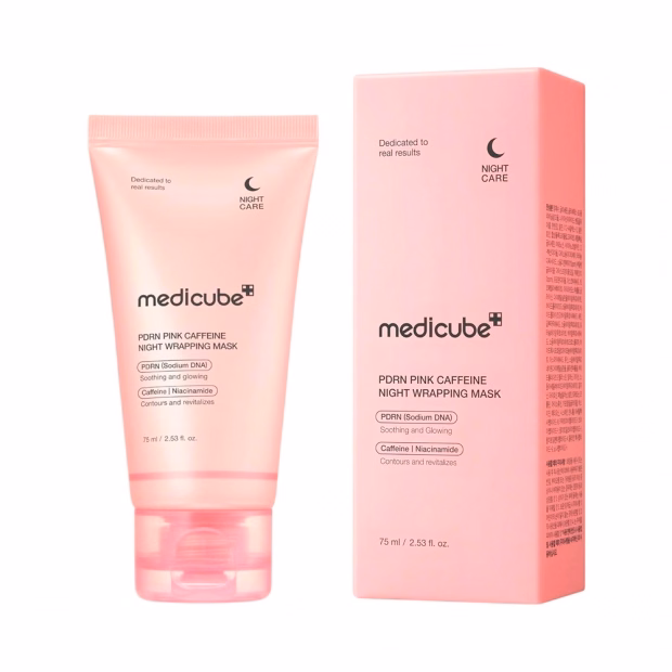 Máscara Noturna Medicube PDRN Pink Caffeine Night Wrapping Mask 75ml
