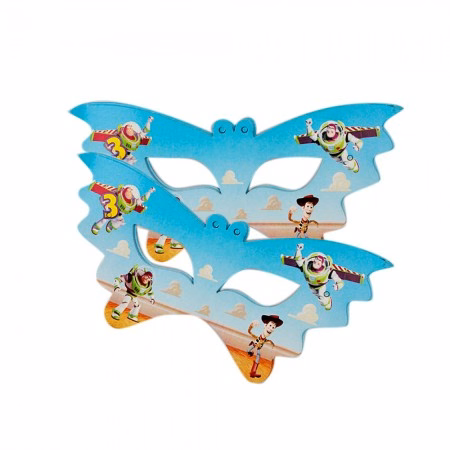 Item Fora de Escopo - Máscara para Festa Toy Story 10 Unidades (Não Perfumaria)