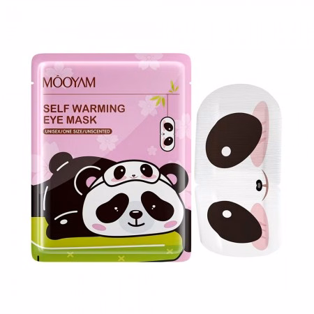 Máscara para Olhos Térmica Autoaquecível Móoyam Little Panda Unissex