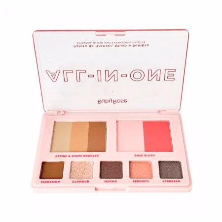 Paleta de Maquiagem Multifuncional Ruby Rose All-In-One 3 em 1...