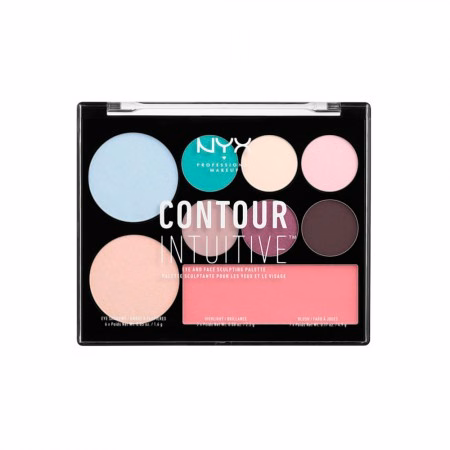 Paleta de Contorno NYX Contour Intuitive Palette CIP01 Amplify