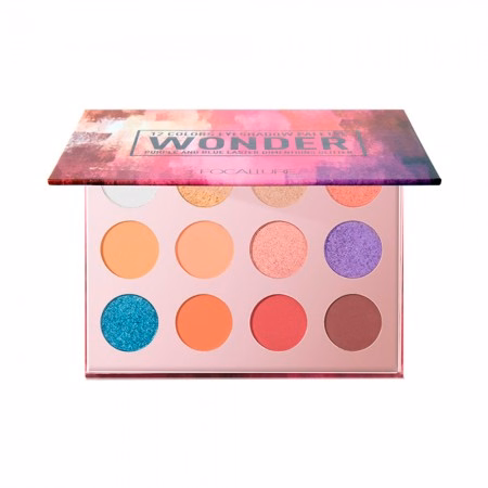 Paleta de Sombras Focallure WONDER Purple and Blue Laster...