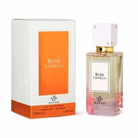Perfume Ajyad Rose Vanilla Eau de Parfum Feminino 100ml