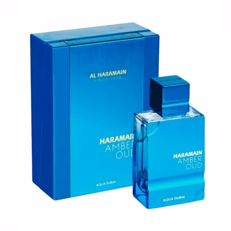 Perfume Al Haramain Amber Oud Aqua Dubai Extrait de Parfum Unisse...