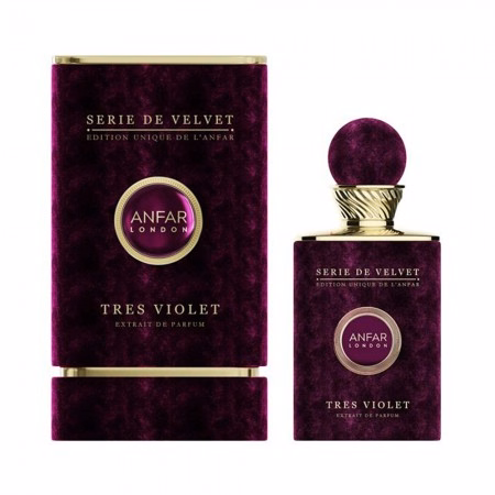Perfume Anfar Serie de Velvet Tres Violet Extrait de Parfum...