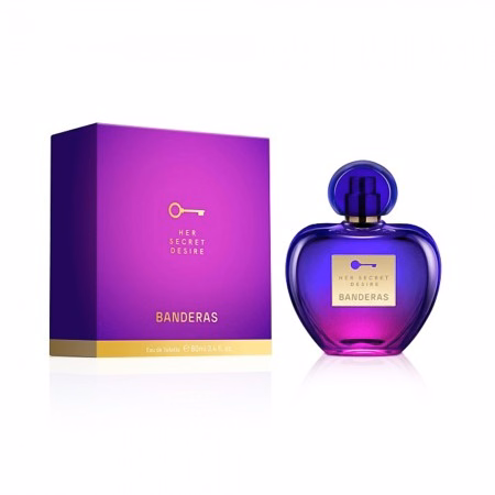 Perfume Antonio Banderas Her Secret Desire EDT Feminino 80ml 