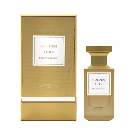 Perfume Asten Golden Aura EDP Unissex 80ml