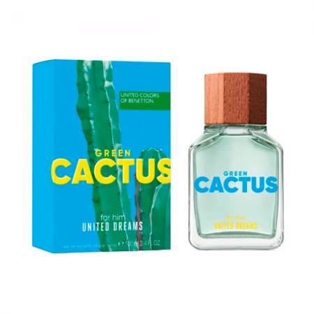 Perfume Benetton United Dreams Together Green Cactus Eau de Toilette Masculino 100ml