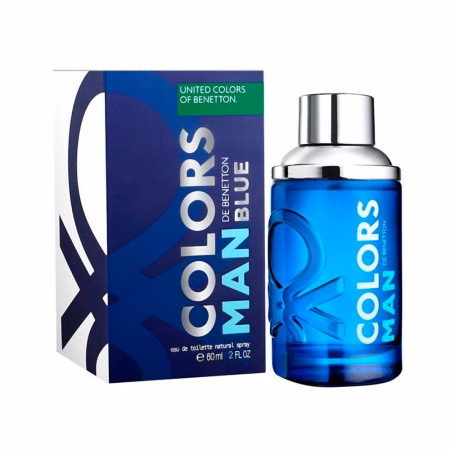 Perfume Benetton Colors Man Blue Eau de Toilette Masculino 60ml
