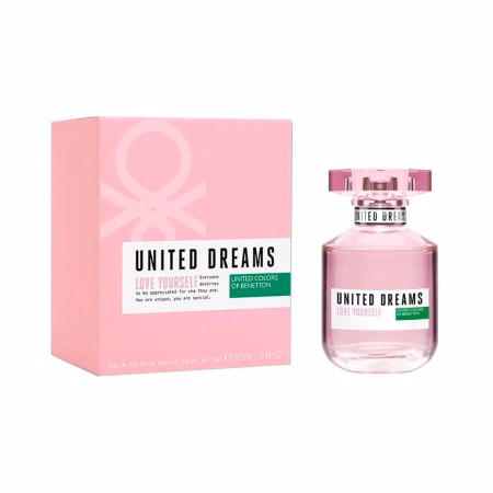Perfume Benetton United Dreams Love Yourself Eau de Toilette Feminino 50ml