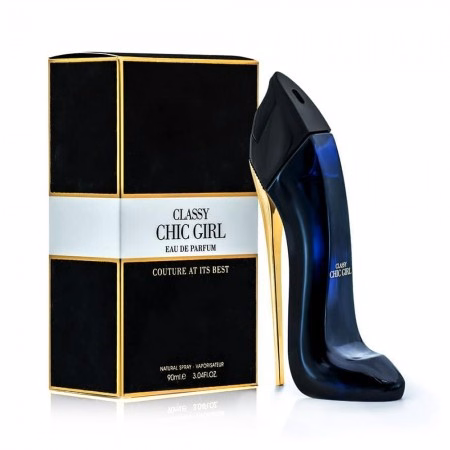 Perfume Fragrance World Classy Chic Girl Eau de Parfum Feminino 90ml