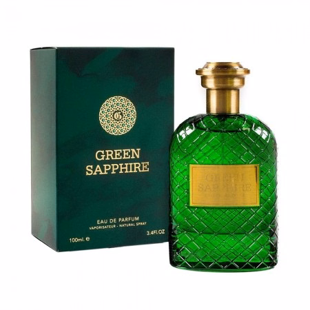 Perfume Fragrance World Green Sapphire Eau de Parfum Unissex 100ml