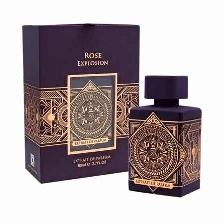 Perfume Fragrance World Rose Explosion Extrait de Parfum Feminino 80ml
