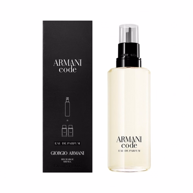 Perfume Giorgio Armani Armani Code EDP Recharge Refill Masculino...
