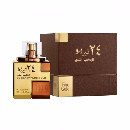 Perfume Lattafa 24 Carat Pure Gold Eau de Parfum Unissex 100ml
