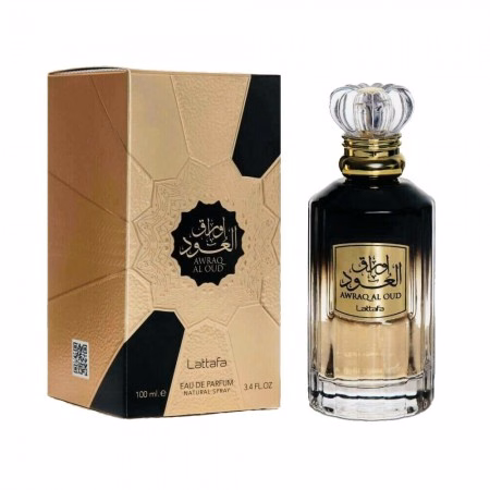 Perfume Lattafa Awraq Al Oud Eau de Parfum Unissex 100ml