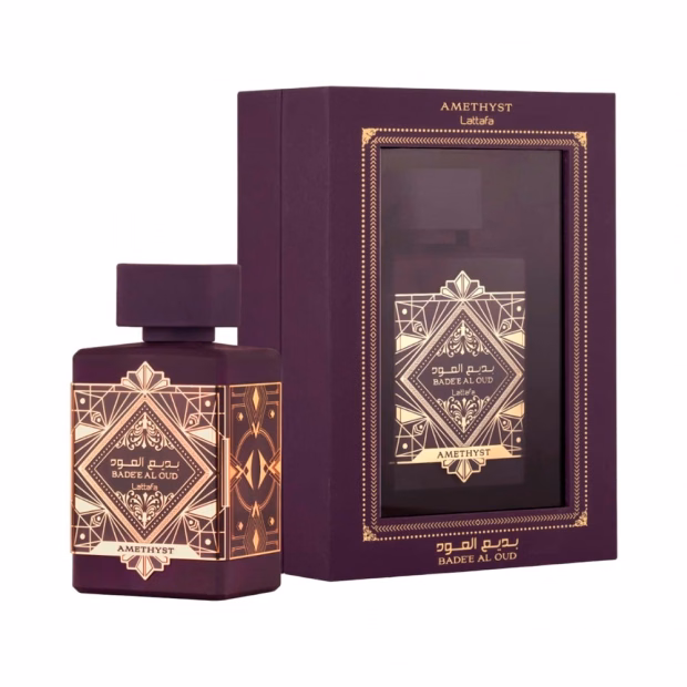 Perfume Lattafa Bade'e Al Oud Amethyst Eau de Parfum Unissex 100ml