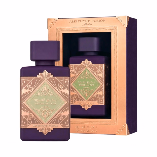 Perfume Lattafa Badee Al Oud Amethyst Fusion EDP Unissex 100ml