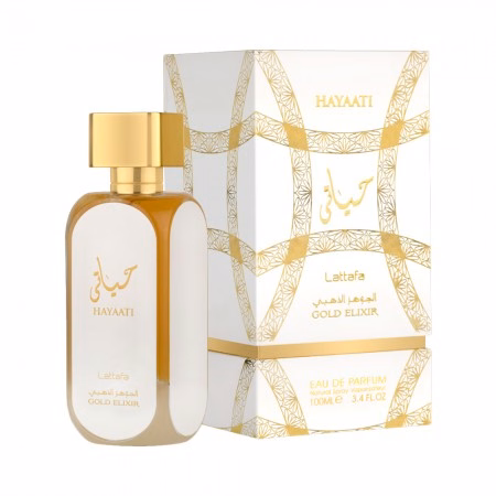 Perfume Lattafa Hayaati Gold Elixir Eau de Parfum Unissex 100ml
