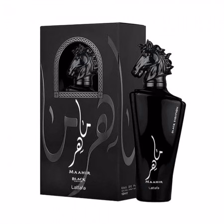 Perfume Lattafa Maahir Black Edition Eau de Parfum Unissex 100ml