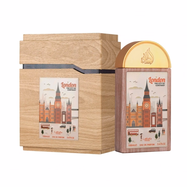 Perfume Lattafa Pride London the City of Contrast EDP Unissex 100ml