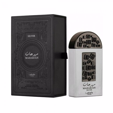 Perfume Lattafa Pride Maharjan Silver Eau de Parfum Unissex 100ml
