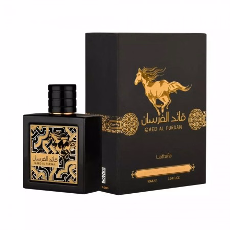 Perfume Lattafa Qaed Al Fursan Eau de Parfum Unissex 90ml