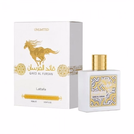 Perfume Lattafa Qaed Al Fursan Unlimited Eau de Parfum Unissex 90ml