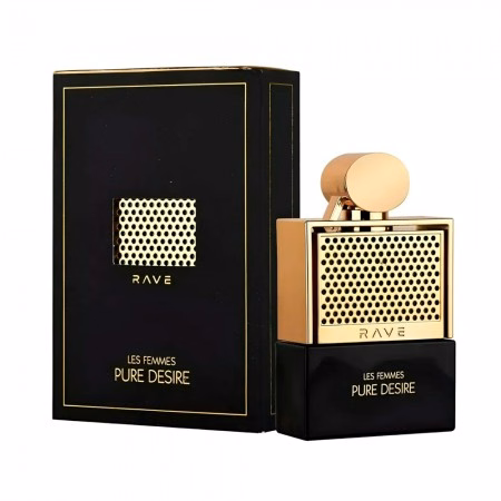Perfume Lattafa Rave Pure Desire Gold EDP Feminino 100ml