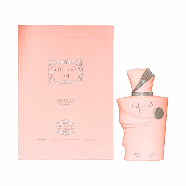 Perfume Le Bonheur Amarah Qamarain Rose EDP Feminino 100ml