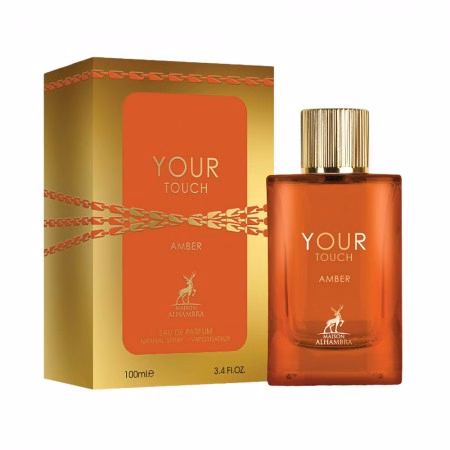 Perfume Maison Alhambra Your Touch Amber EDP Unissex 100ml